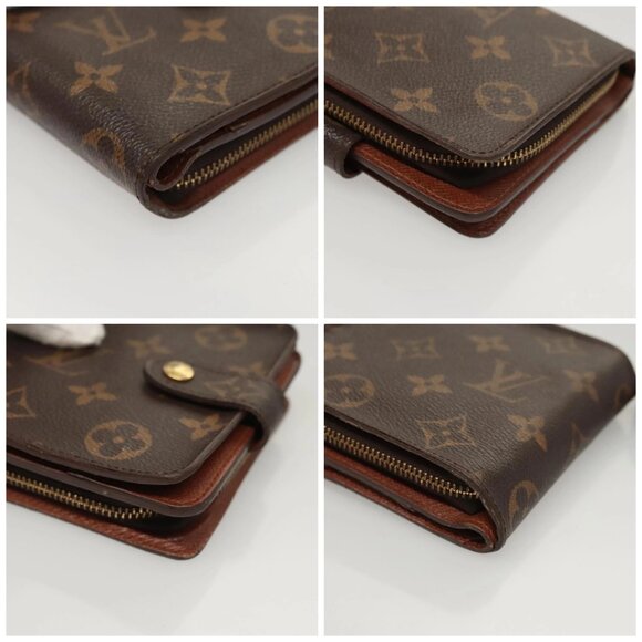 LOUIS VUITTON Monogram Compact Zip Wallet M61667 LV Auth 117264 - Picture 14 of 16